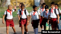 Reporta Cuba uniformes escolares