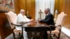 Francisco y Díaz-Canel conversaron durante 40 minutos. (VATICAN MEDIA/AFP)