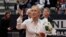 Martina Navratilova, ganadora de 18 títulos de Grand Slam individuales, y miembro del Salón de la Fama del Tenis. (AP/Alessandra Tarantino)