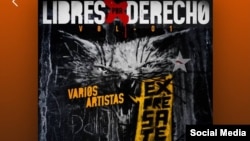 Portada del disco "Libres x Derecho" Volumen I. (Facebook María Matienzo)