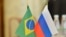 Banderas de Brasil y Rusia. (Foto: Centro de Comunicaciones Estratégicas y Seguridad de la Información)
