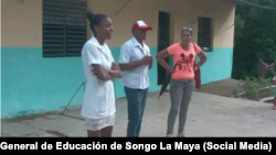 Personal del MINSAP realiza una charla educativa en Songo La Maya, donde han sido detectados varios casos de fiebre de Oropouche.