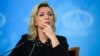 María Zajárova, portavoz de la Cancilleria rusa, en una imagen de archivo. (AP/Alexander Zemlianichenko)