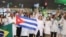 Médicos cubanos llegan a Brasil. Más de 11.800 trabajan ya en ese país.