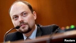 Vladimir Kara-Murza, prisionero de conciencia ruso.