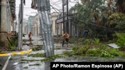 Daños causados por el huracán Ian en Pinar del Río, Cuba. (AP/Ramón Espinosa)