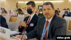 Juan Antonio Quintanilla Román, encabeza la Misión Permanente de Cuba en Ginebra.
