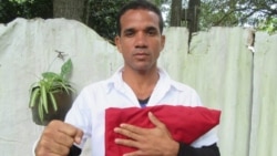 Familiares de presos políticos del 11J hablan con diputados extranjeros Familiares de presos políticos del 11J hablan con diputados extranjeros