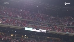 Pospuesto el tercer partido de la Serie Mundial  Pospuesto el tercer partido de la Serie Mundial