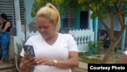 Donaida Pérez Paseiro, liberada este miércoles.