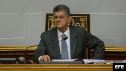 El presidente de la Asamblea Nacional de Venezuela, Henry Ramos Allup