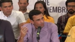 Capriles: "O el gobierno cambia o habrá que cambiar de gobierno" Capriles: "O el gobierno cambia o habrá que cambiar de gobierno"