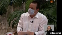 El ministro de Salud Pública de Cuba, Jose Ángel Portal Miranda.