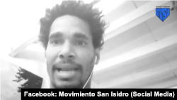 El líder del Movimiento San Isidro, Luis Manuel Otero Alcántara.