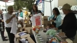 Recogen donaciones en Miami para ayudar a cubanos llegados de Costa Rica Recogen donaciones en Miami para ayudar a cubanos llegados de Costa Rica