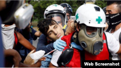 David Vallenilla, de 22 años, muerto este jueves durante manifestación en Caracas