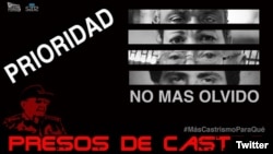 Twittazo por la libertad de los presos políticos en Cuba.