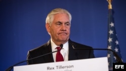 El secretario de Estado de Estados Unidos, Rex Tillerson, en una imagen de archivo.