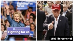 Ambos candidatos presidenciales han cortejado el voto cubanoamericano.