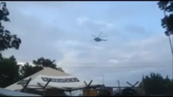 Helicópteros y fuerzas militares nicaragüenses rodean la frontera para impedir el paso a los cubanos Helicópteros y fuerzas militares nicaragüenses rodean la frontera para impedir el paso a los cubanos