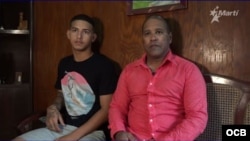 Eliécer y Daniel Llorente, en una imagen de archivo.