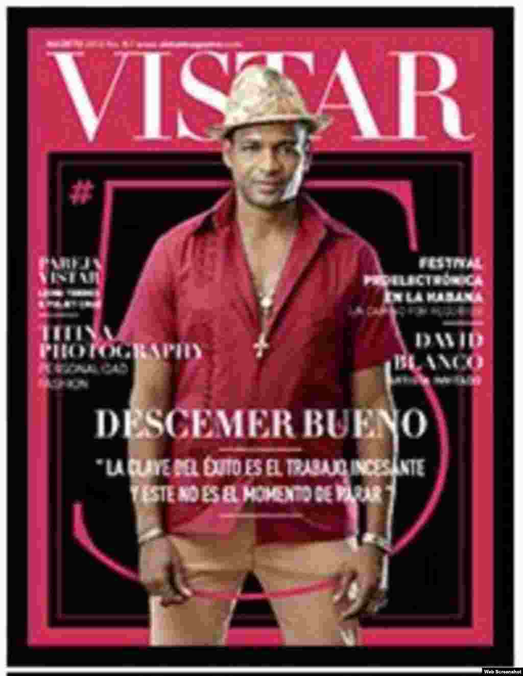 Número 6 de Vistar, revista de publicidad independiente en Cuba