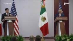 “No hay ningún Gobierno que esté cooperando más con nosotros que el Gobierno de México" “No hay ningún Gobierno que esté cooperando más con nosotros que el Gobierno de México"