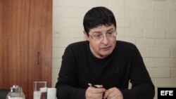 El director de la ONG Fundamedios César Ricaurte. Foto de archivo.