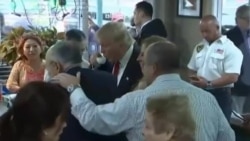 Donald Trump toma café cubano en el restaurante Versalles de la Pequeña Habana Donald Trump toma café cubano en el restaurante Versalles de la Pequeña Habana