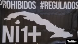 Una de las imágenes de la campaña en redes sociales contra la prohibición de salida de Cuba.