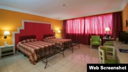 Una habitación del Four Points by Sheraton en La Habana.