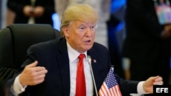 El presidente estadounidense, Donald J. Trump.