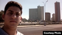 Félix Llerena en La Habana.