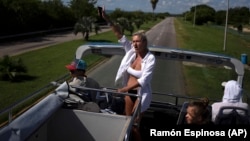 Turistas rusos en Varadero. (AP/Ramón Espinosa/Archivo)