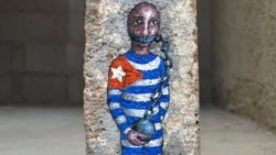 "La pijamada espontánea", una obra de Yulier P. dedicada a los activistas del Movimiento San Isidro.