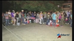 Migrantes cubanos varados en Panamá aceptan plan de refugio en tercer país Migrantes cubanos varados en Panamá aceptan plan de refugio en tercer país