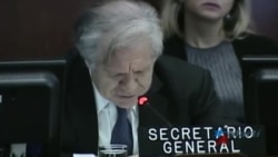 OEA convoca reunión urgente para tratar crisis de Venezuela OEA convoca reunión urgente para tratar crisis de Venezuela