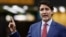 Canada's Prime Minister Trudeau speaks during Question Period in the House of Commons on Parliament Hill in Ottawa