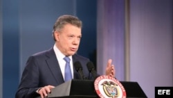 Presidente de Colombia, Juan Manuel Santos,