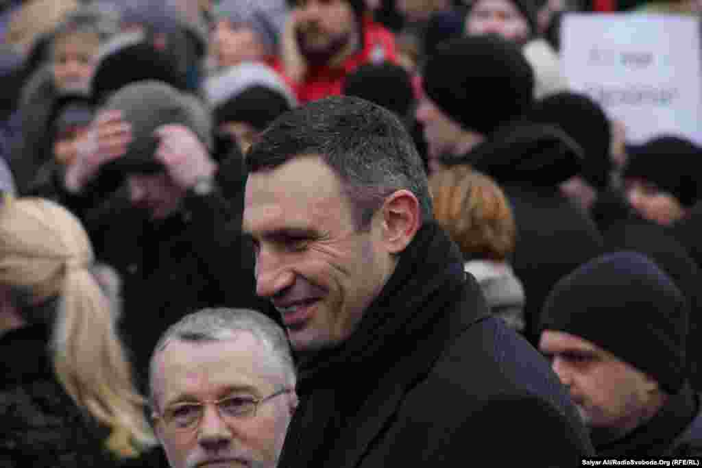 El alcalde de Kiev, Vitali Klishko