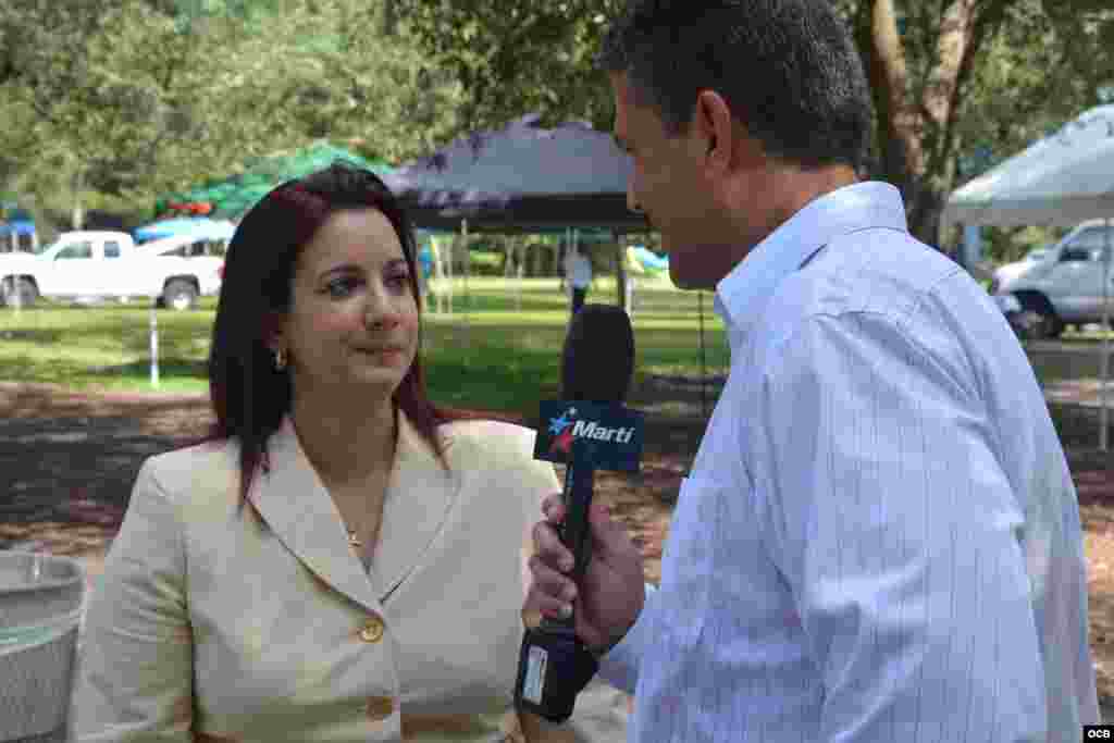 Alicia García, presidenta de la Fundación Éxodo ’94 y organizadora del evento, desea que este sea el comienzo de una nueva tradición entre el exilio cubano de Miami: la celebración del día oficial del balsero.