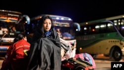 Nacari, 16 años, en Huaquillas, en la frontera entre Ecuador y Perú. Un tramo importante enla travesía de los venezolanos.