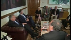 Luis Almagro recibe a dirigentes de la Resistencia Cubana Luis Almagro recibe a dirigentes de la Resistencia Cubana