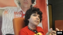 Gorki Aguila durante la Gira de la Libertad