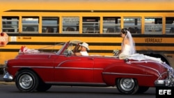 Negocio del transporte privado en Cuba