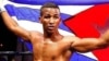 El peleador cubano Rancés Barthelemy.