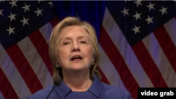 Hillary Clinton en Children Defense Fund (Fundación en Defensa de los Derechos de los Niños).