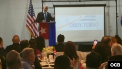 El congresista Mario Díaz-Balart en la Conferencia Internacional "Salvar a Cuba"