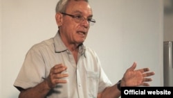 Eusebio Leal en el Encuentro de Rescate y Promoción de la Cultura Culinaria “Saborear lo cubano”.