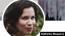 La autora Katherine Bisquet, integrante del Movimiento San Isidro y residente de La Habana.